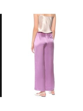 Vince Lilac  Wide-Leg Pants